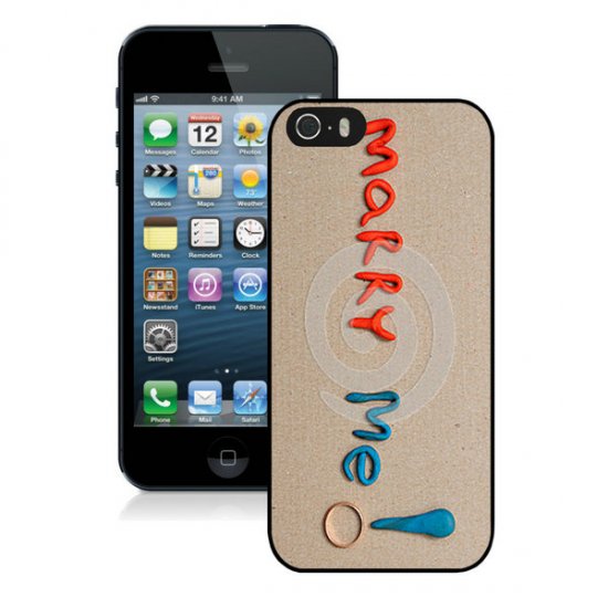 Valentine Marry Me iPhone 5 5S Cases CHS | Women - Click Image to Close